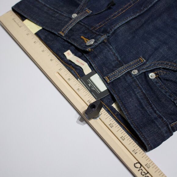 NWT $108 Levi's Premium Baggy Dad Wide Leg Jeans Cotton Linen Women Size 26x30 - Picture 14 of 16